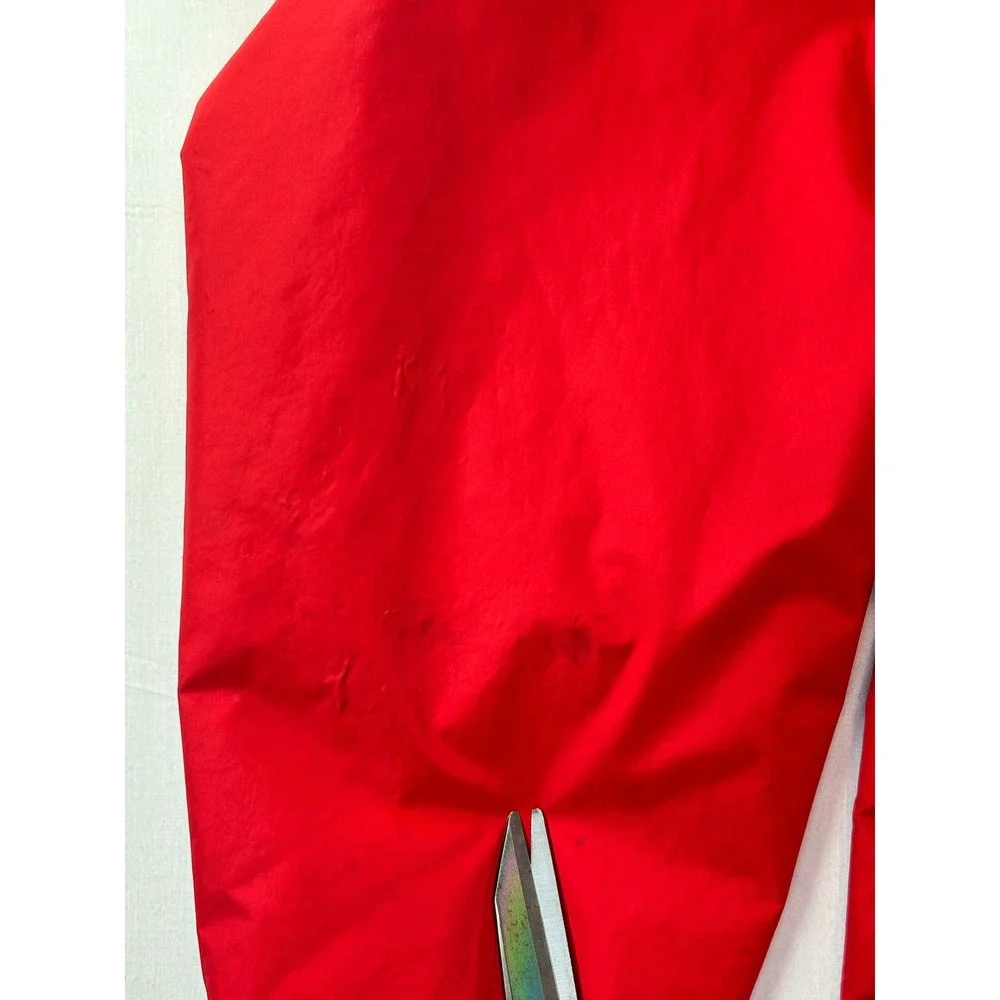 Vintage The North Face Gore-Tex Rain Jacket Mens Large Red Made in USA Hooded